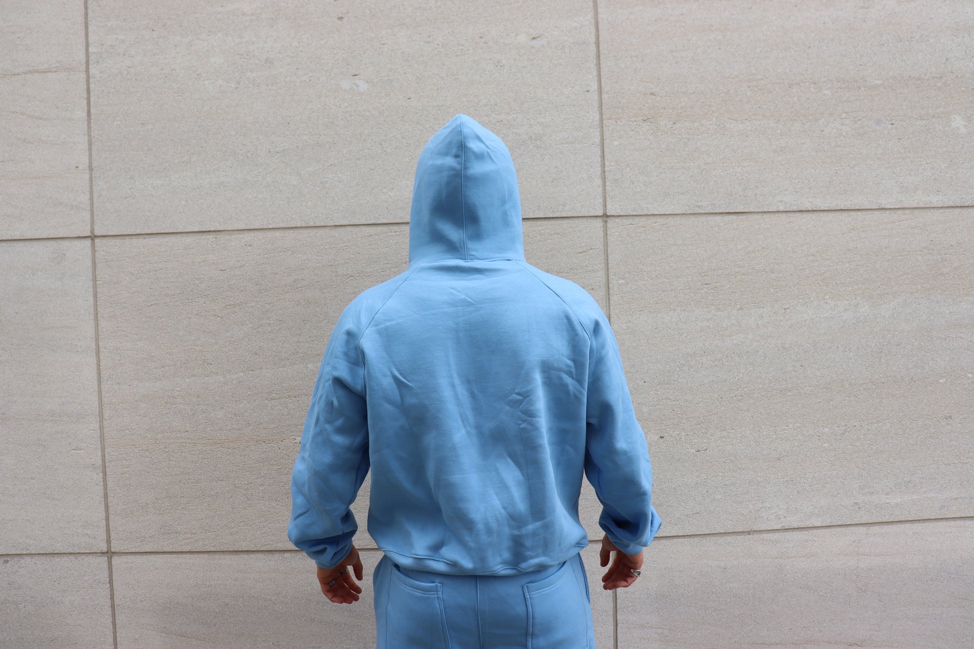 BASIC HOODIE BABYBLUE