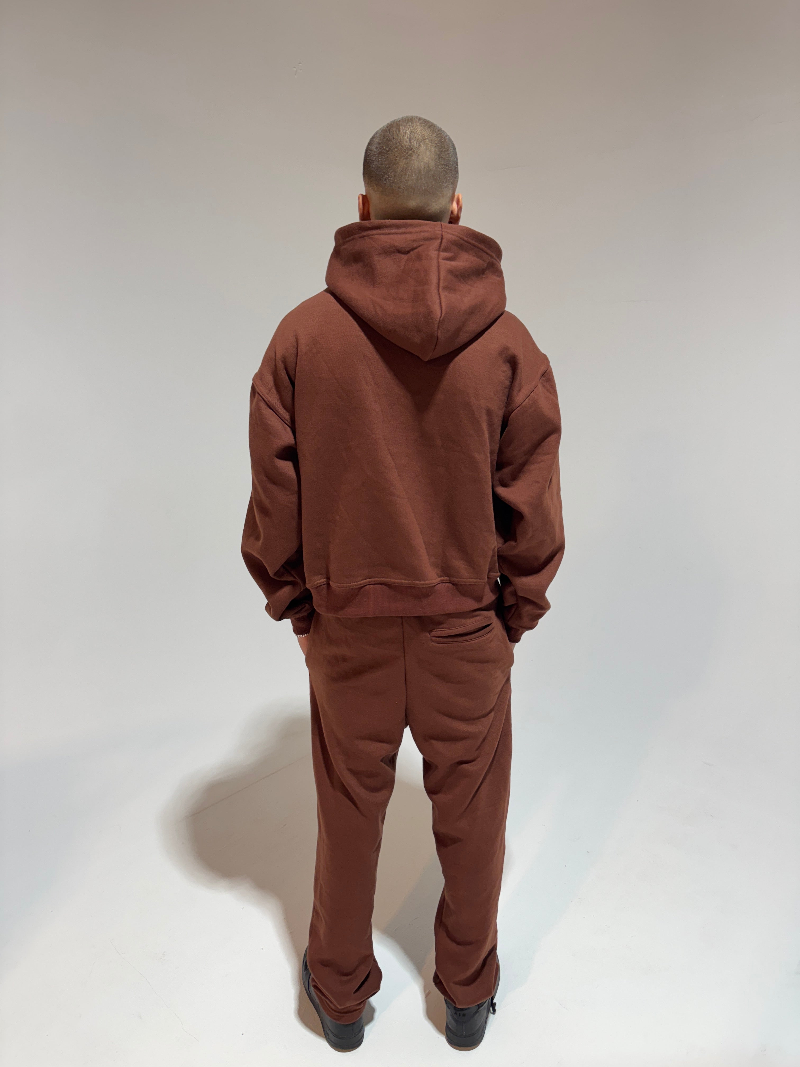 Basic Tracksuit Chocolate Brown